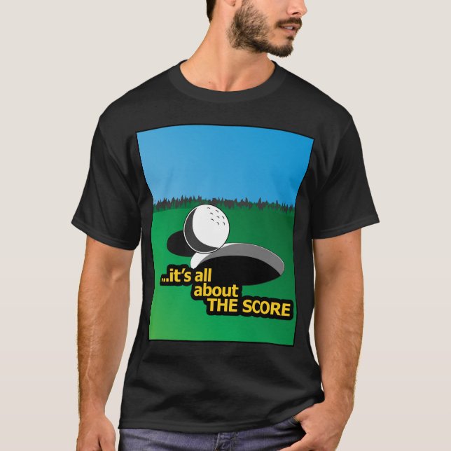 THE SCORE Black T-Shirt (Front)