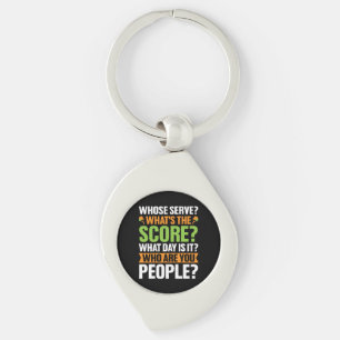  The Score Pickleball Lover Key Ring