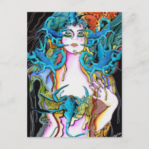 The Scorpion Woman Postcard