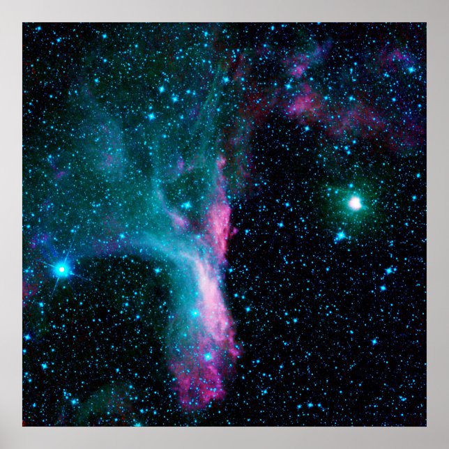 The Scorpion's Claw Reflecting Nebula DG 129 Poster (Front)