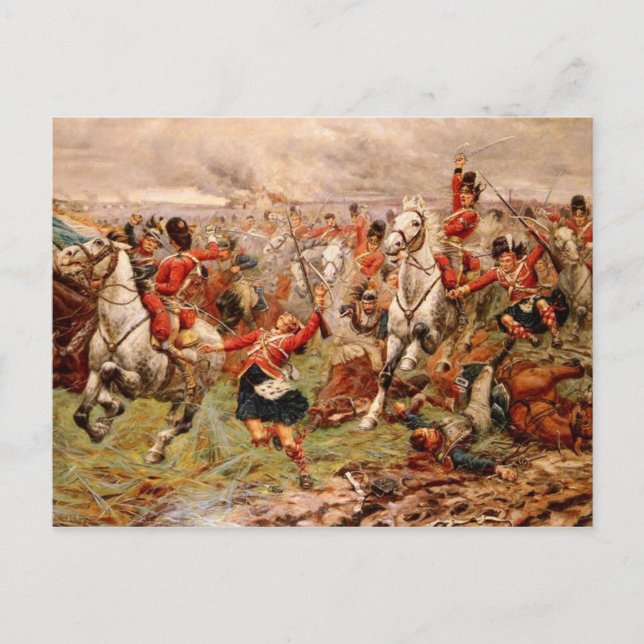 The Scots Greys Postcard (Front)