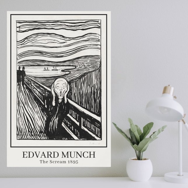 The Scream (1895) by Edvard Munch Poster (Creator Uploaded)