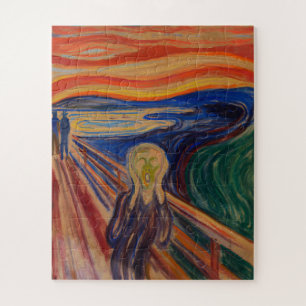 The Scream, 1910 by Edvard Munch Jigsaw Puzzle