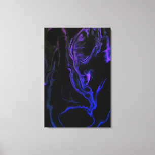 The Scream-an Abstract Art Creation on a 24x36 in. Canvas Print