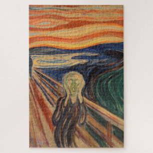 The Scream Art by Edvard Mu Jigsaw Puzzle