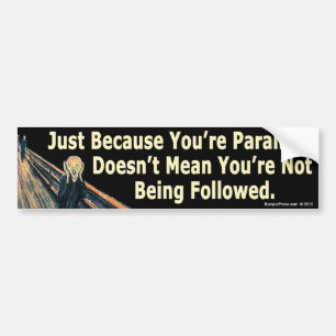 The Scream Bumper Sticker