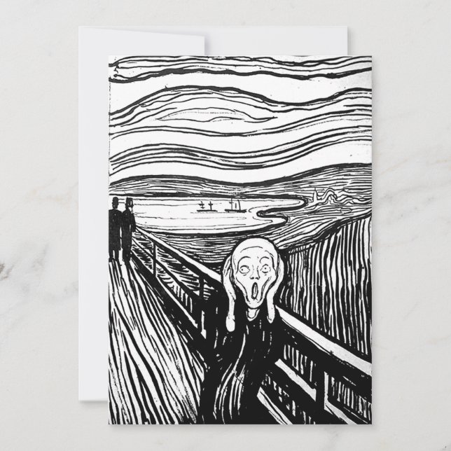 The Scream by Edvard Munch (Front)