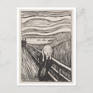 The Scream by Edvard Munch, 1895 Postcard