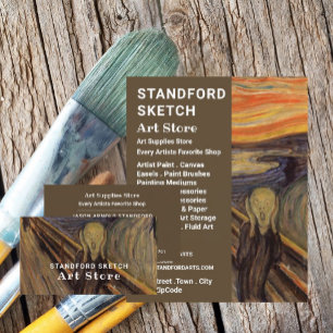 The Scream By Edvard Munch, Art Supplies Store Flyer