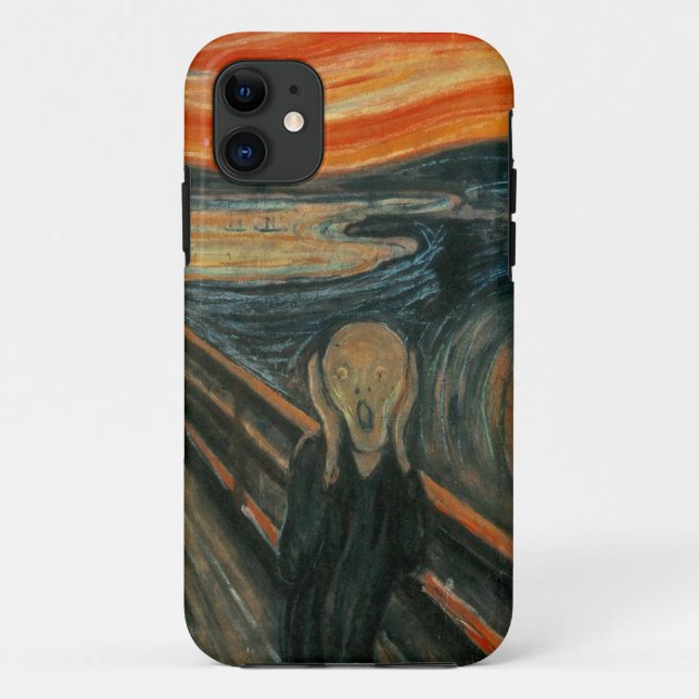 The Scream by Edvard Munch Case-Mate iPhone Case (Back)