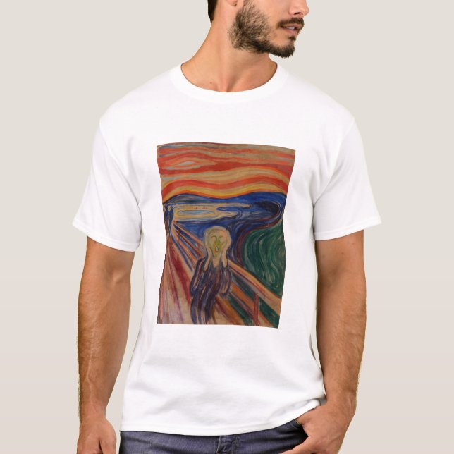 The Scream by Edvard Munch – Iconic Art T-Shirt (Front)