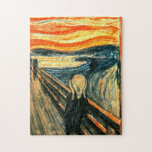 The Scream by Edvard Munch Jigsaw Puzzle