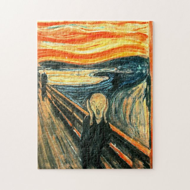 The Scream by Edvard Munch Jigsaw Puzzle (Vertical)