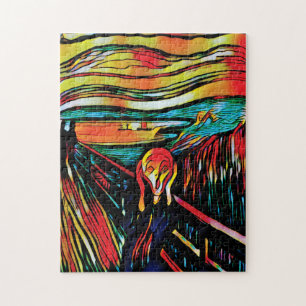 The Scream by Edvard Munch Jigsaw Puzzle