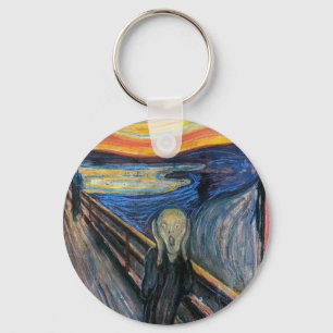 The Scream by Edvard Munch Key Ring