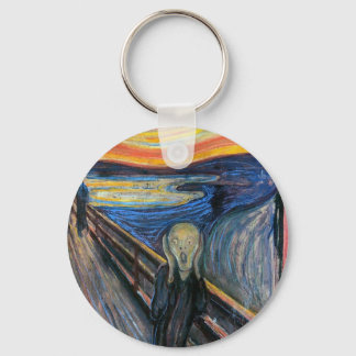 The Scream by Edvard Munch Key Ring