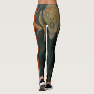 The Scream by Edvard Munch Leggings