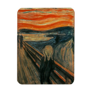 The Scream by Edvard Munch Magnet