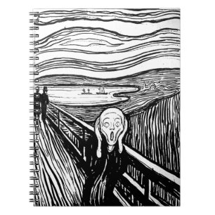 The Scream by Edvard Munch Notebook