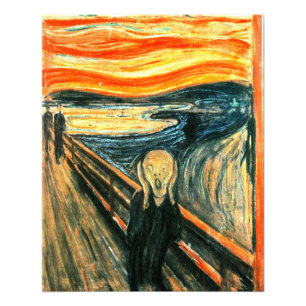 The Scream by Edvard Munch Photo Print
