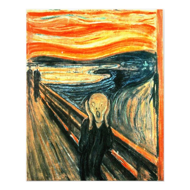 The Scream by Edvard Munch Photo Print (Front)