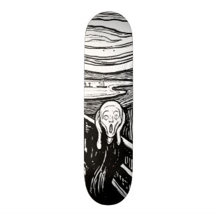 The Scream by Edvard Munch Skateboard