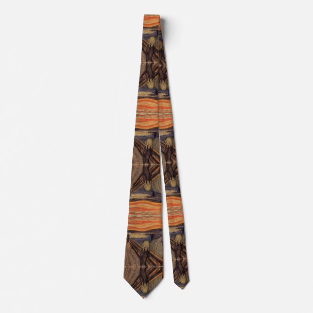 The Scream by Edvard Munch  Tie (Front)
