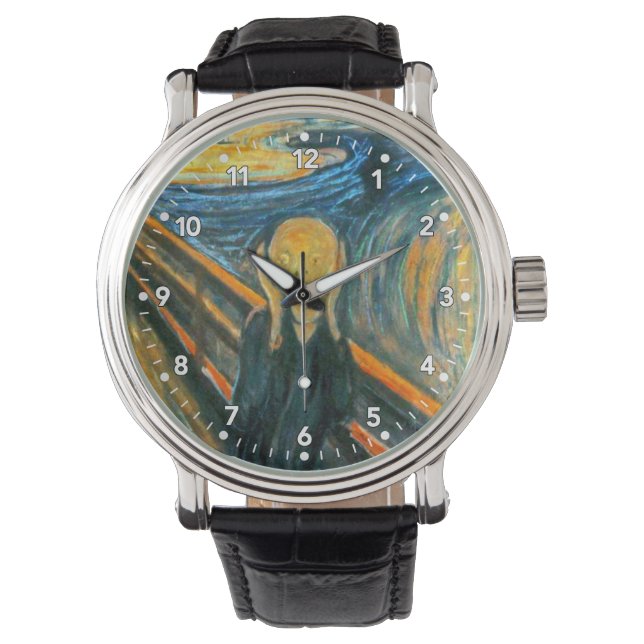 The Scream by Edvard Munch Watch (Front)