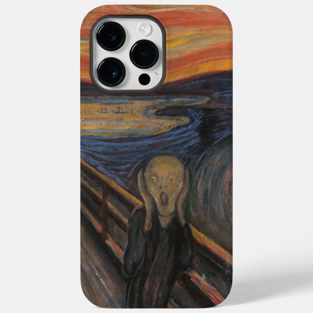 The Scream by Munch Case-Mate iPhone Case (Back)