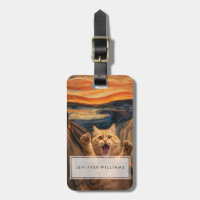 The Scream Cat Parody Art                         