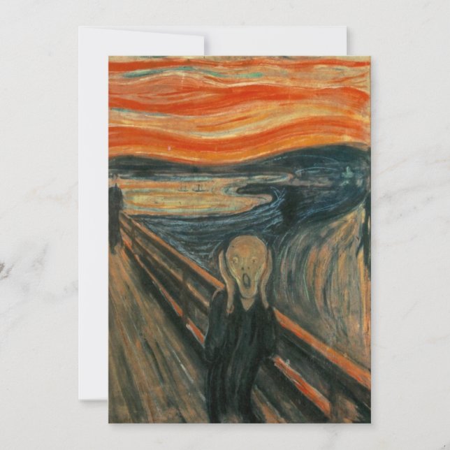 The Scream - Edvard Munch (Front)