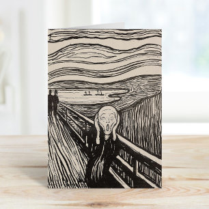 The Scream   Edvard Munch Card