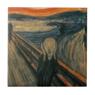 The Scream - Edvard Munch Ceramic Tile