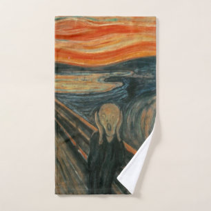 The Scream - Edvard Munch Hand Towel