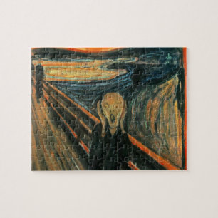 The Scream Edvard Munch Modern Expressionist Art Jigsaw Puzzle