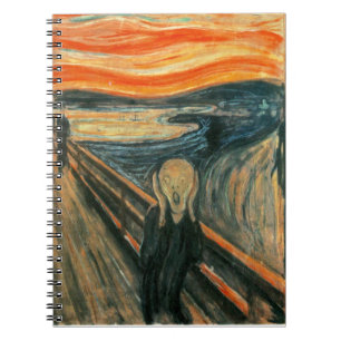 The Scream Edvard Munch Modern Expressionist Art Notebook