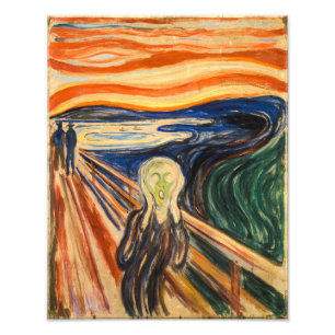 The Scream Edvard Munch Photo Print