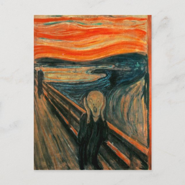 The Scream (Edvard Munch) Postcard (Front)