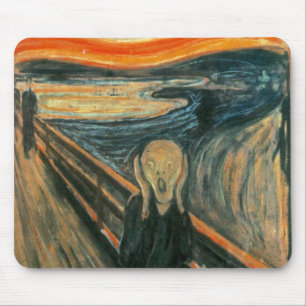 The Scream Edward Munch Screaming Mouse Pad