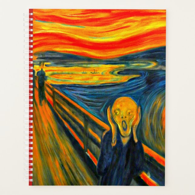 The Scream, Fine Art by Munch Planner (Front)