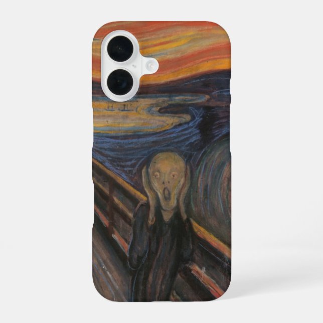 The Scream iPhone 16 Case (Back)