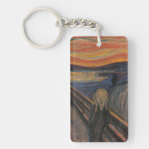 The Scream Key Ring