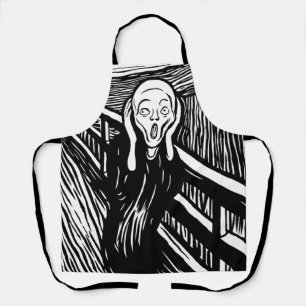 The Scream Lithograph Apron