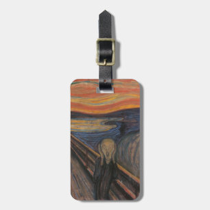 The Scream Luggage Tag