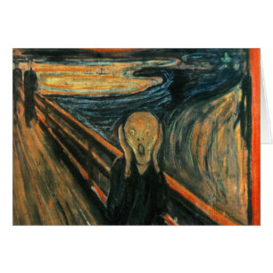 The Scream Munch Modern Art Abstract