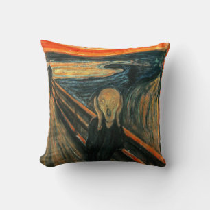The Scream Munch Modern Art Abstract Cushion