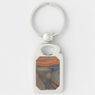 The Scream of Nature by Edvard Munch 1893 Key Ring