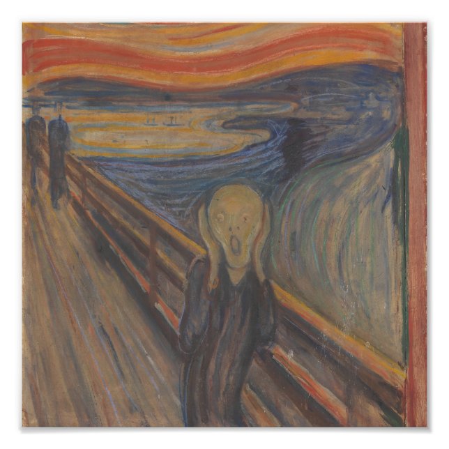 The Scream of Nature by Edvard Munch 1893 Photo Print (Front)