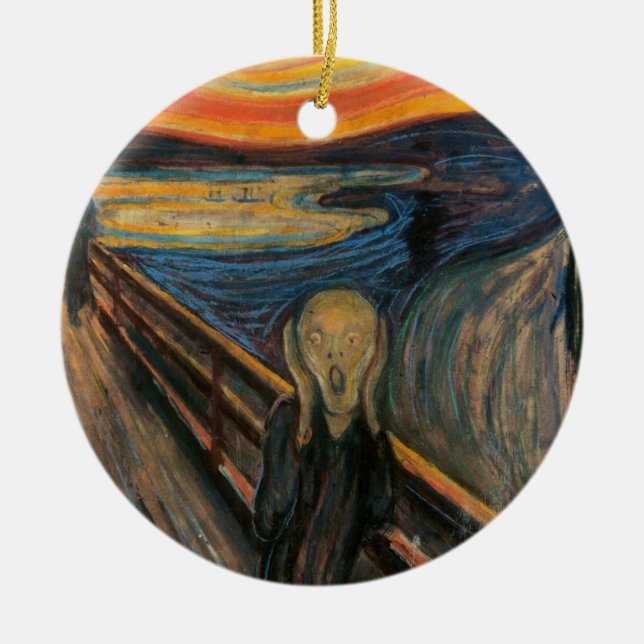 The Scream Ornament (Front)