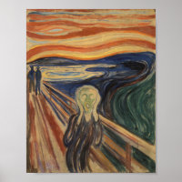 The Scream Painting - Edvard Munch - 1910